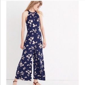 MADEWELL Keyhole Wide-Leg Jumpsuit Menagerie